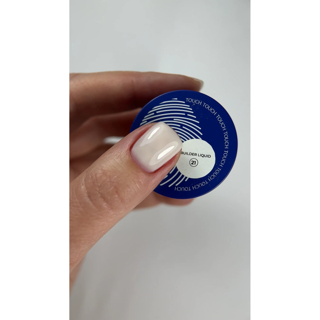 TOUCH Tekutý stavební gel 21, 15 ml, mléčný