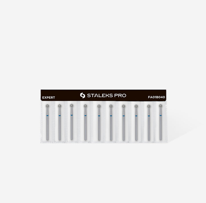 Diamantový nástavec „ball“, modrý, průměr hlavy 4 mm FA01B040