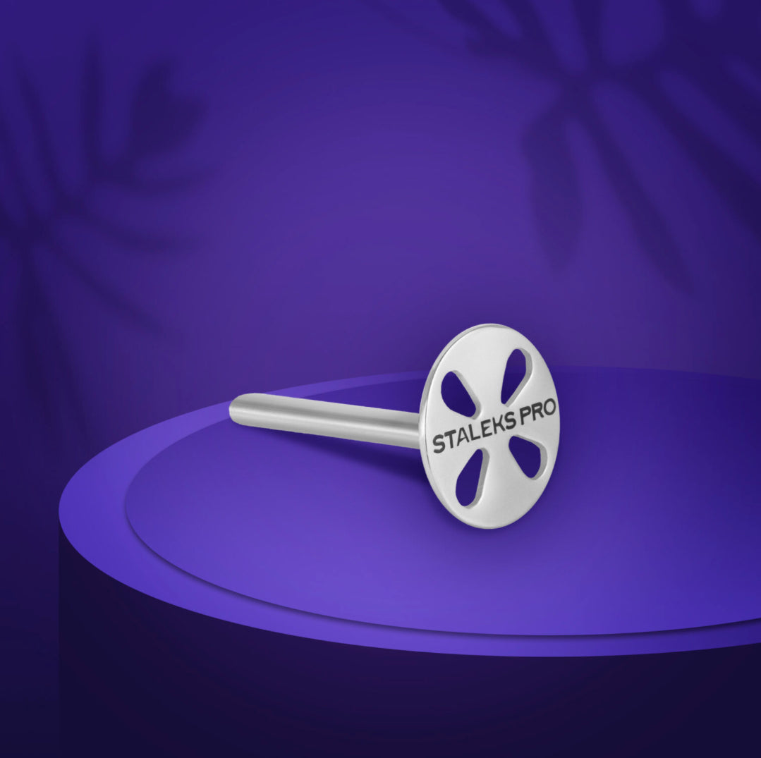 Pedikérní disk Pododisc Staleks Pro S se sadou jednorázových pilníků 180 grit, 5 ks (15 mm) PDset-15