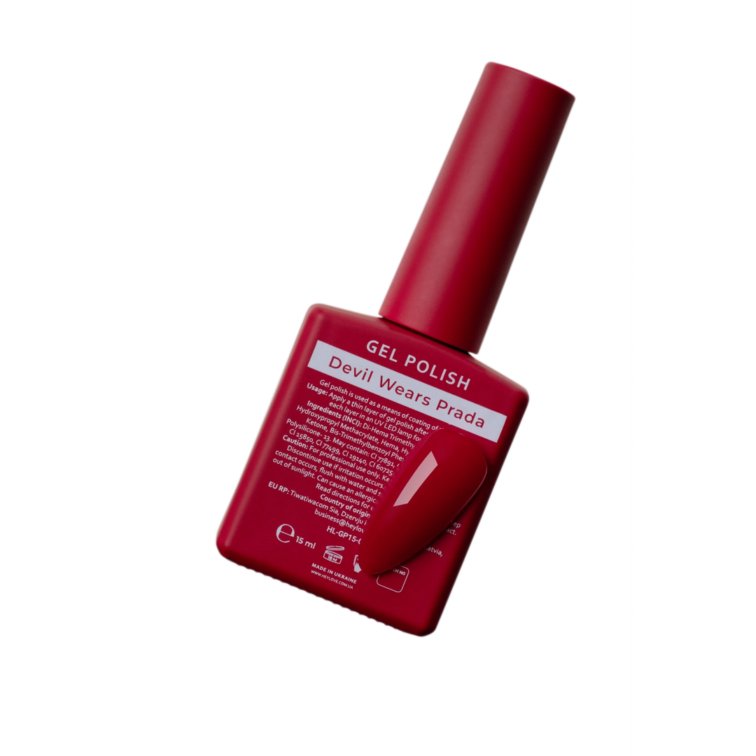 HEYLOVE Gel lak Devil wears Prada, 15 ml