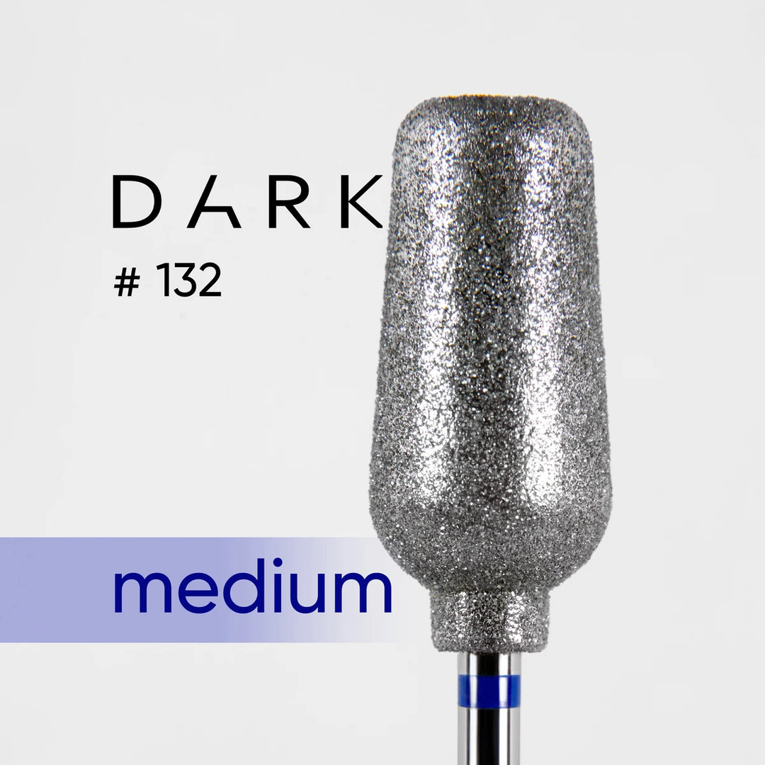 Diamantová fréza DARK 132 na pedikúru, modrá