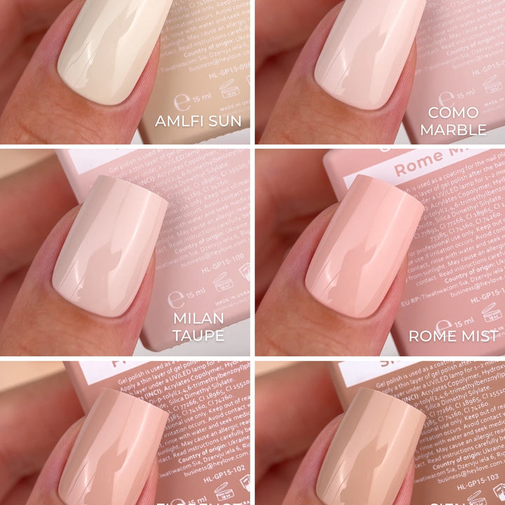 HEYLOVE Gel lak – kolekce odstínů