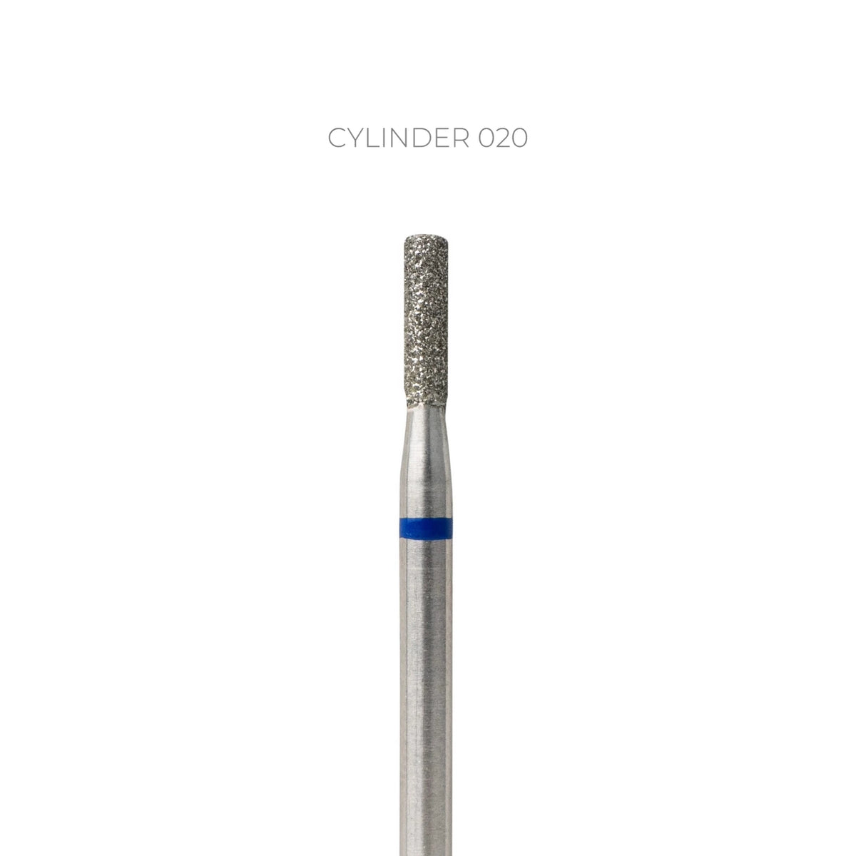 TOUCH Diamantová fréza Cylinder 2,0 mm, modrá – fotka 2