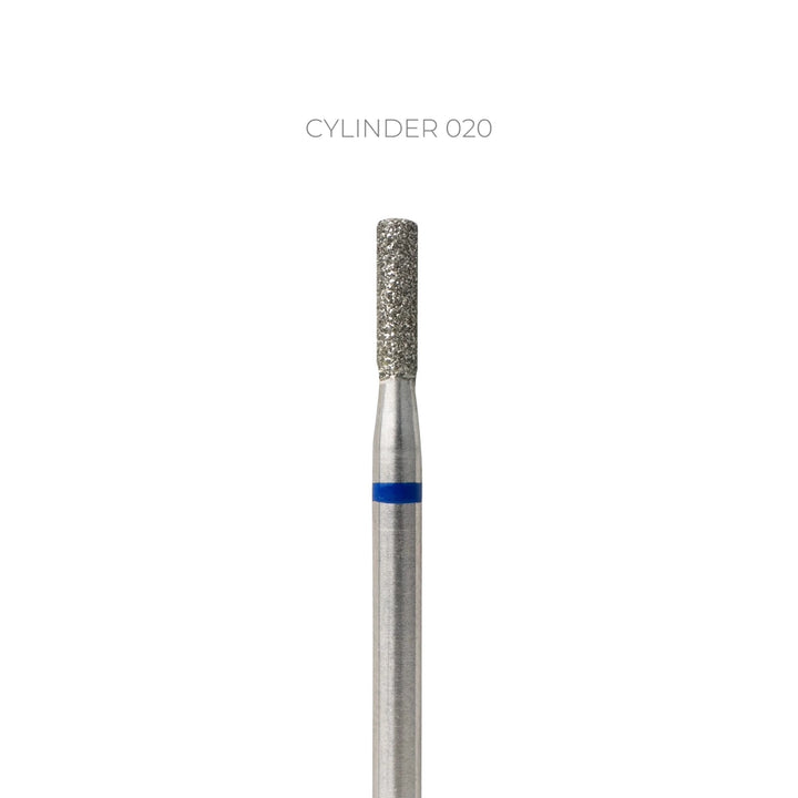 TOUCH Diamantová fréza Cylinder 2,0 mm, modrá – fotka 2