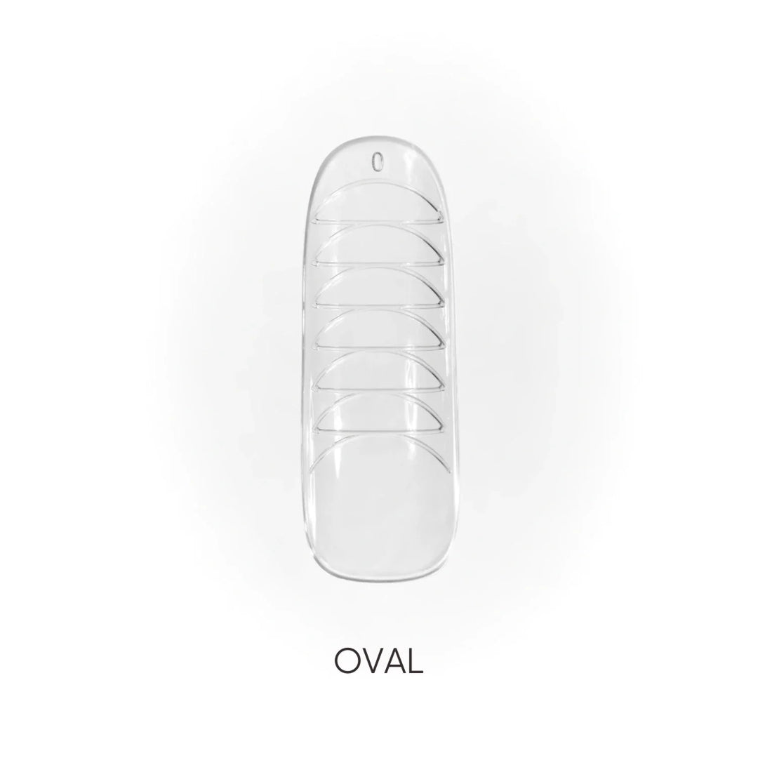 DARK Horní formy Oval, 120 ks