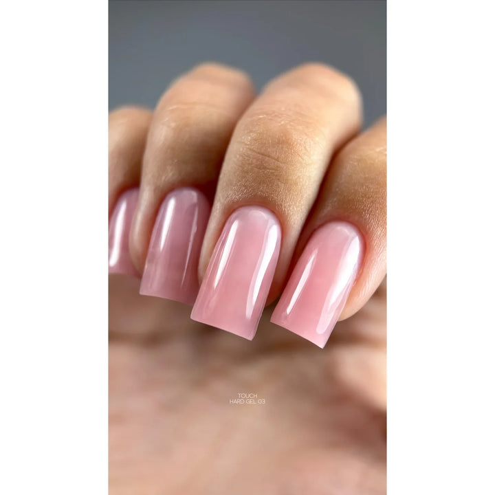 TOUCH Hard gel 3, 15 ml – manikúra na prodloužených nehtech