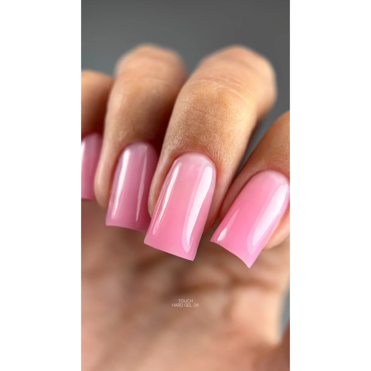 TOUCH Hard gel 6, 15 ml – manikúra na prodloužených nehtech