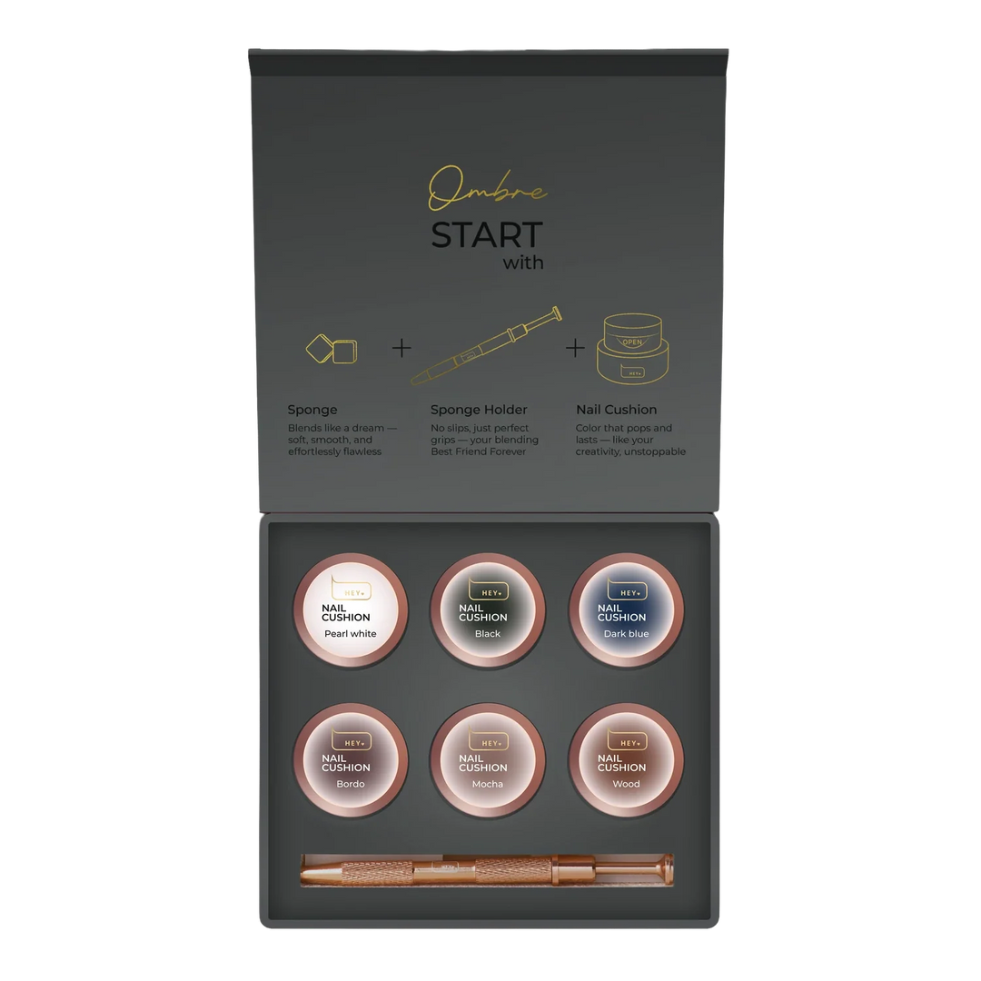 HEYLOVE Nail Cushion Set Graphite 6 x 2 g – sada