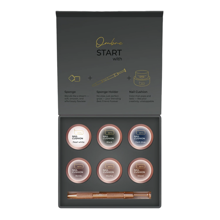 HEYLOVE Nail Cushion Set Graphite 6 x 2 g – sada