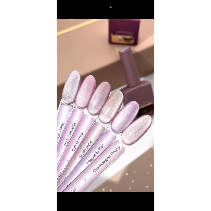 HEYLOVE Cat Eye gel lak kolekce PETAL VEIL – produktová fotka