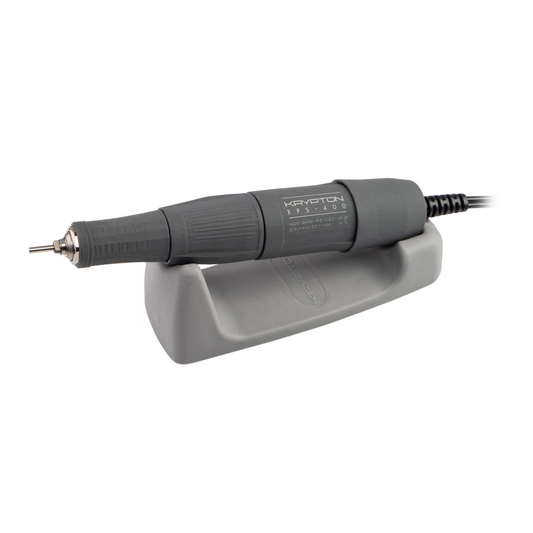 BUCOS KRYPTON XPS-400 Nail Drill – 65W, 40 000 ot./min., bílá/šedá
