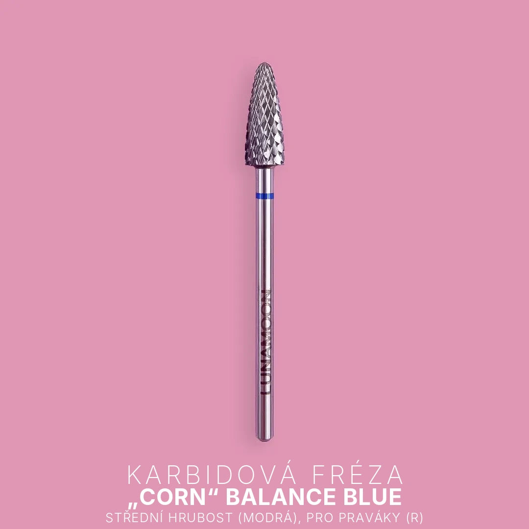 LUNA Karbidová fréza Corn Balance Blue, 5,0 mm, pro praváky
