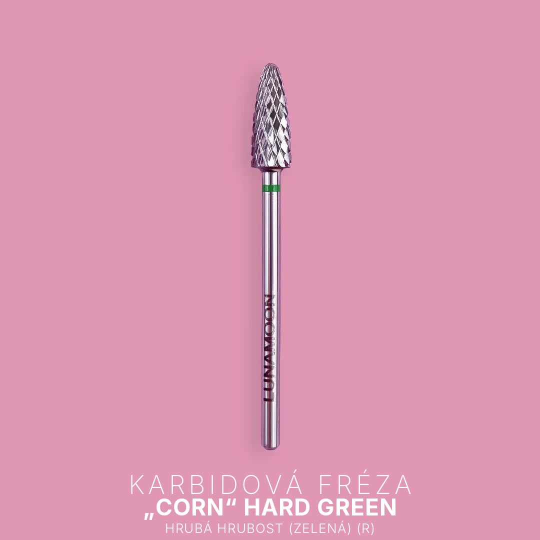 LUNA Karbidová fréza Corn Hard Green, 5,0 mm, pro praváky