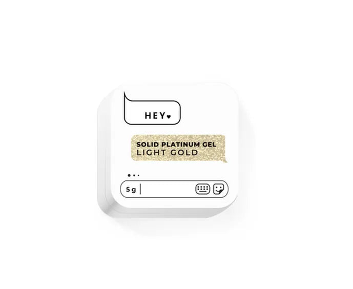 HEYLOVE Solid Platinum Gel JEMNĚ ZLATÝ, 5 g