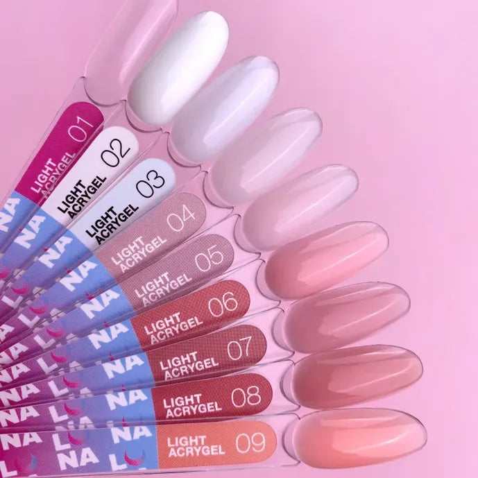 Luna Light Acrygel 01, 13 ml, průhledný