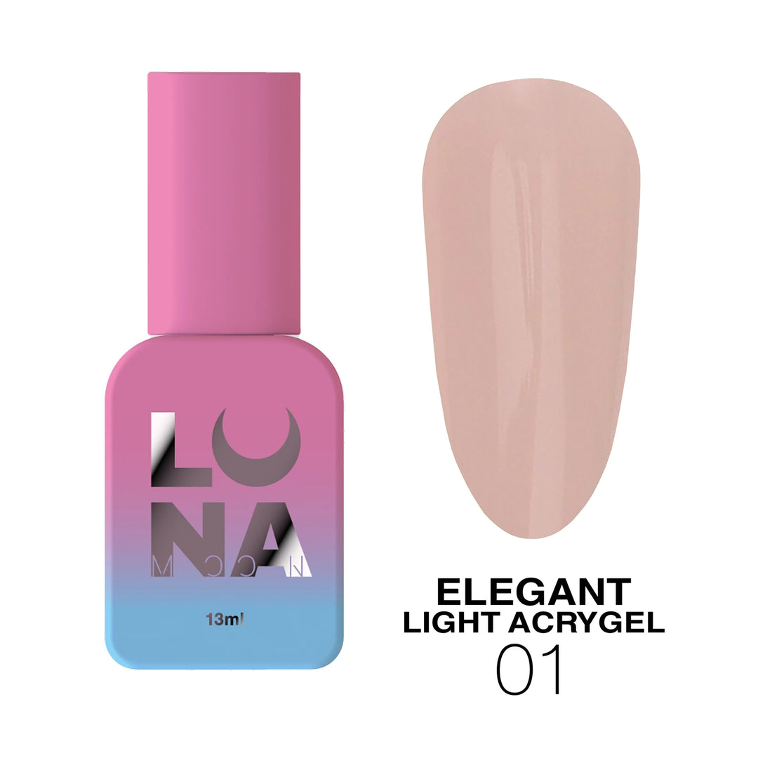 Luna Elegant Light Acrygel 01, 13 ml