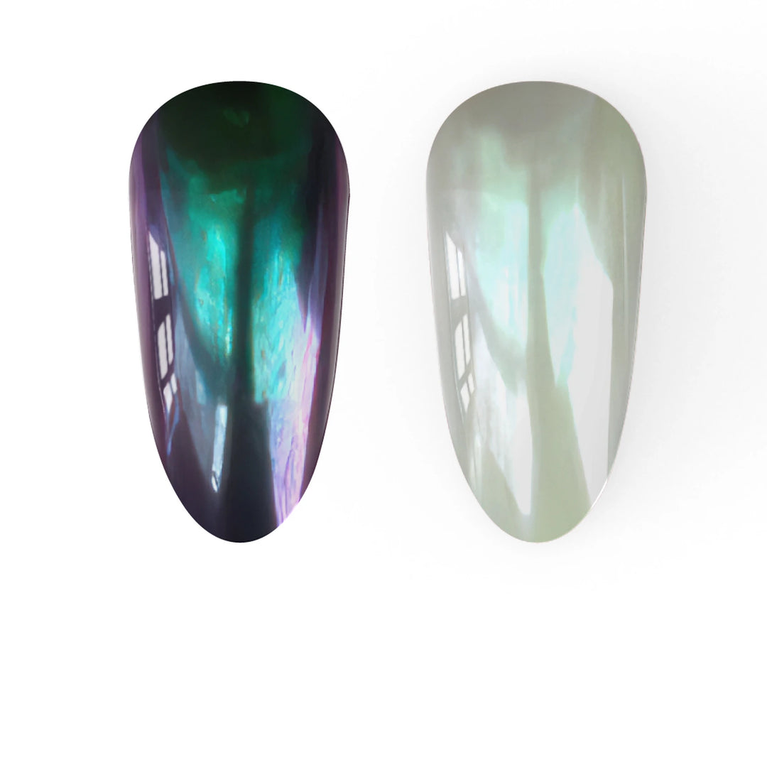 LUNAmoon Afrodita Sada nail powder prášků, 6 ks