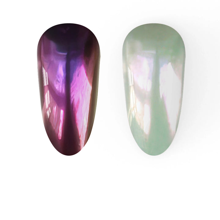 LUNAmoon Afrodita Sada nail powder prášků, 6 ks