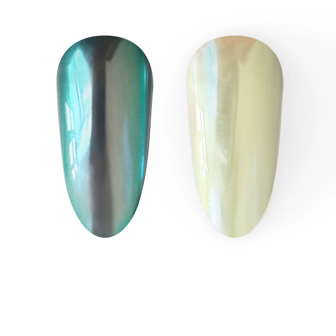 LUNAmoon Afrodita Sada nail powder prášků, 6 ks