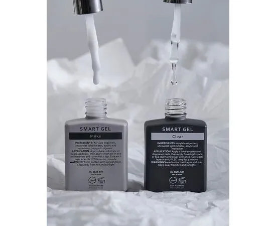 HEYLOVE Smart stavební gel „Milky“, 15 ml