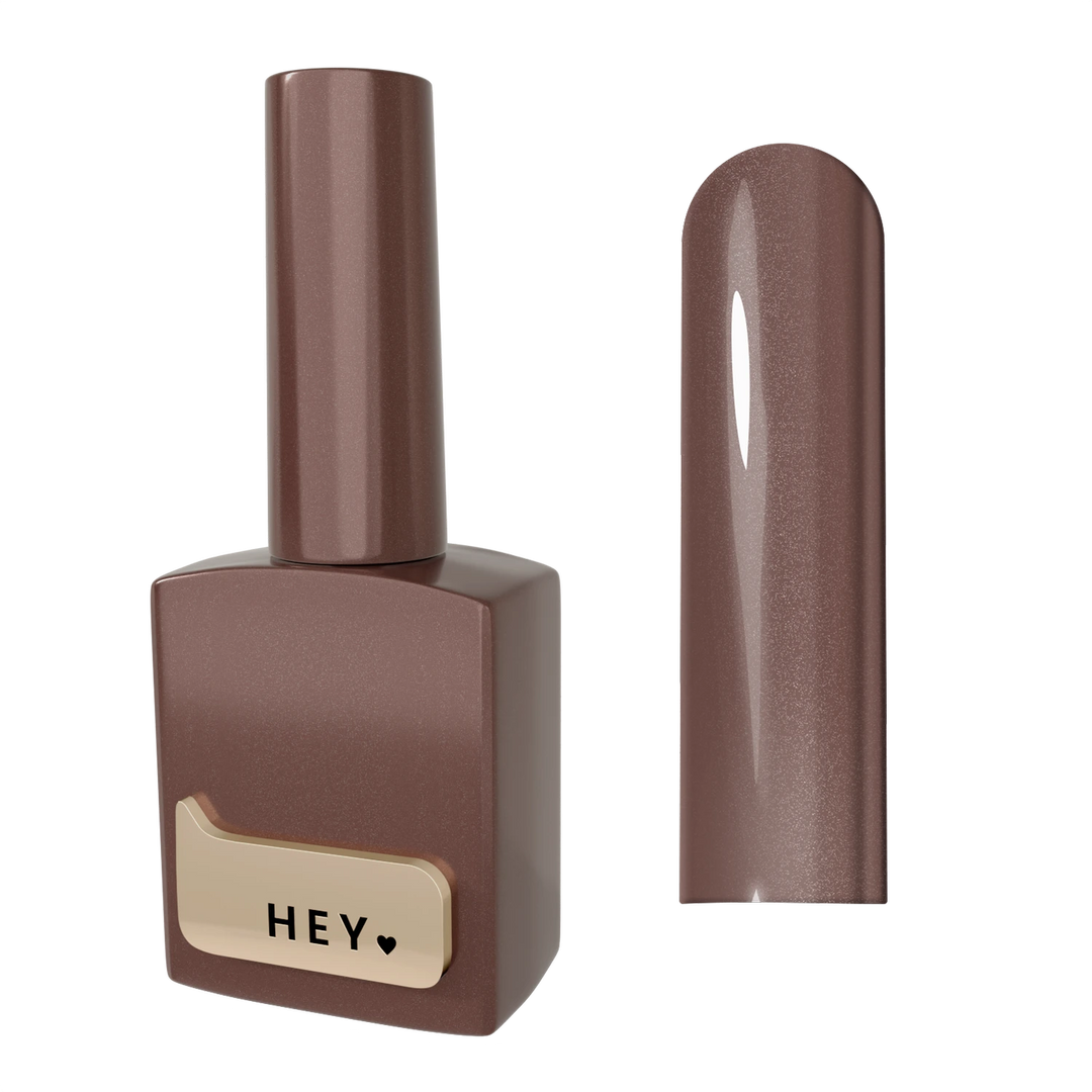 HEYLOVE Cat Eye Gel lak MAINE COON 15 ml, teplá hnědá