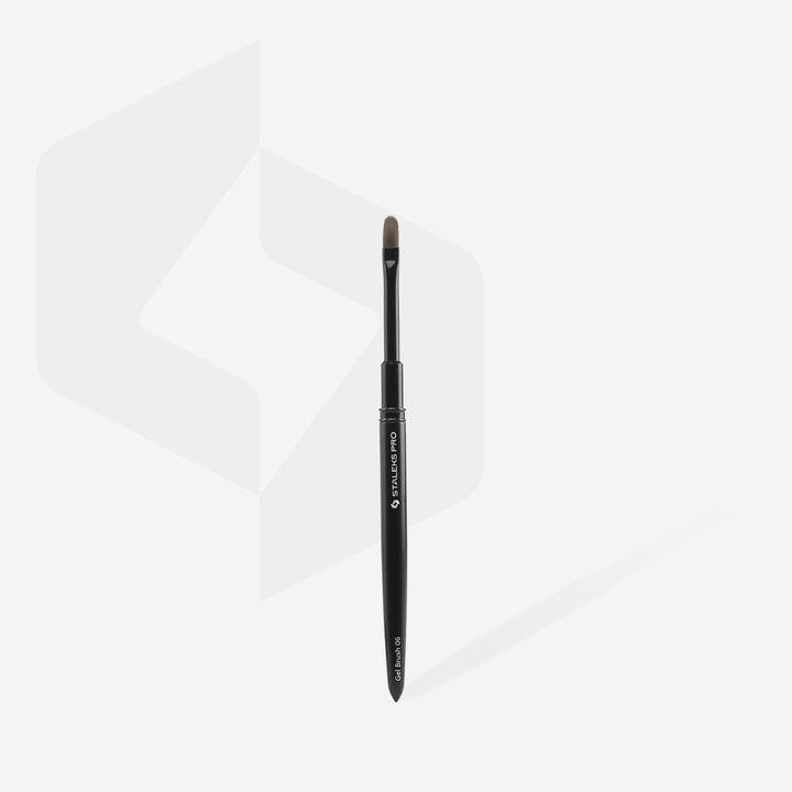 STALEKS PRO Štětec na gel EXPERT, 6 mm / 11 mm – fotka 2
