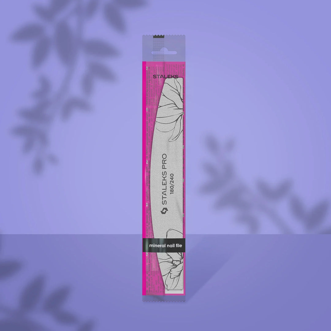 Měsíčkový minerální pilník EXPERT 40, 180/240 grit (1 ks)