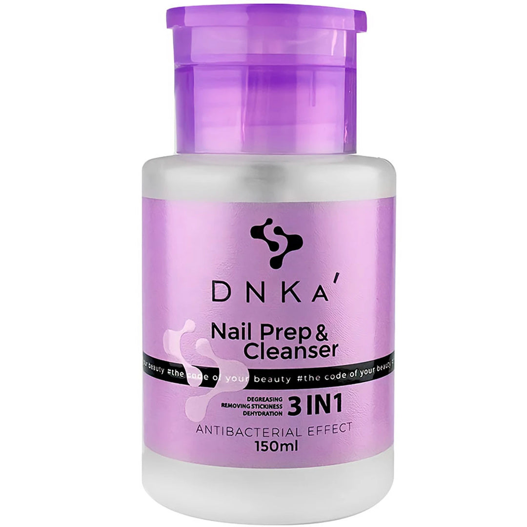 DNKa' Nail Prep & Cleanser 3 v 1 – odmašťovač a odstraňovač výpotku, 150 ml