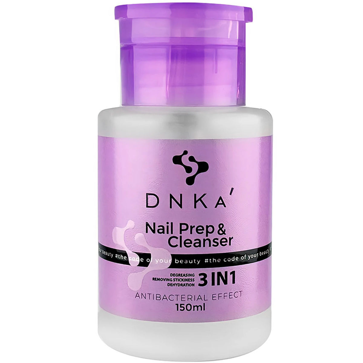 DNKa' Nail Prep & Cleanser 3 v 1 – odmašťovač a odstraňovač výpotku, 150 ml