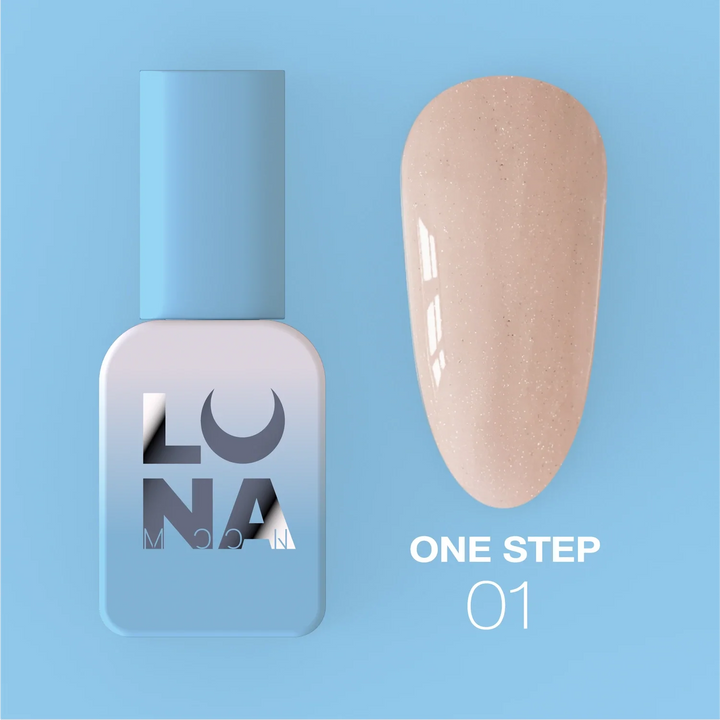 LUNA One Step Gel lak na pedikúru 01, 8 ml