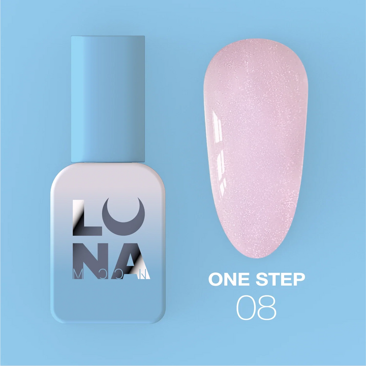 LUNA One Step Gel lak na pedikúru 08, 8 ml