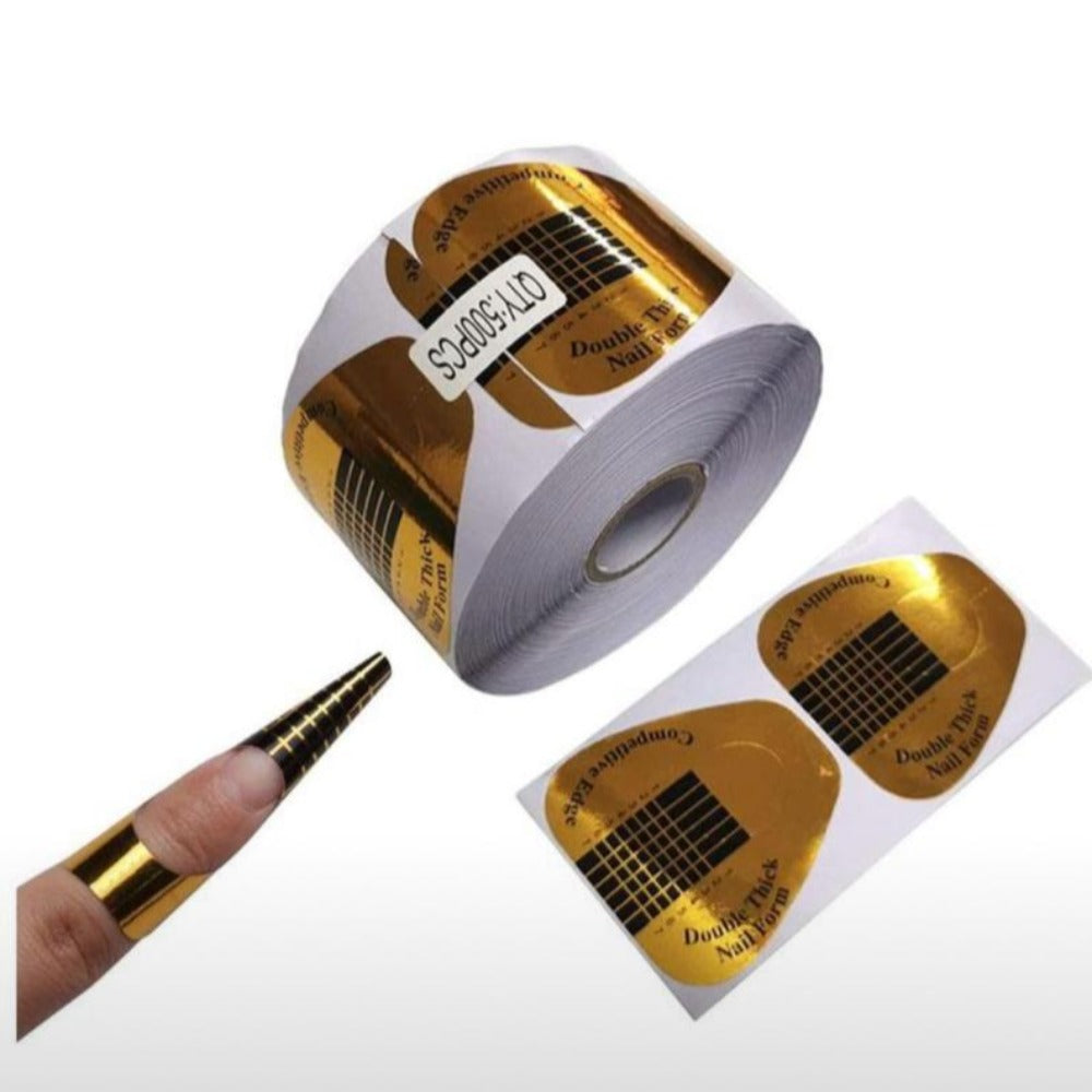 YRE šablony na prodlužování nehtů, 500 ks