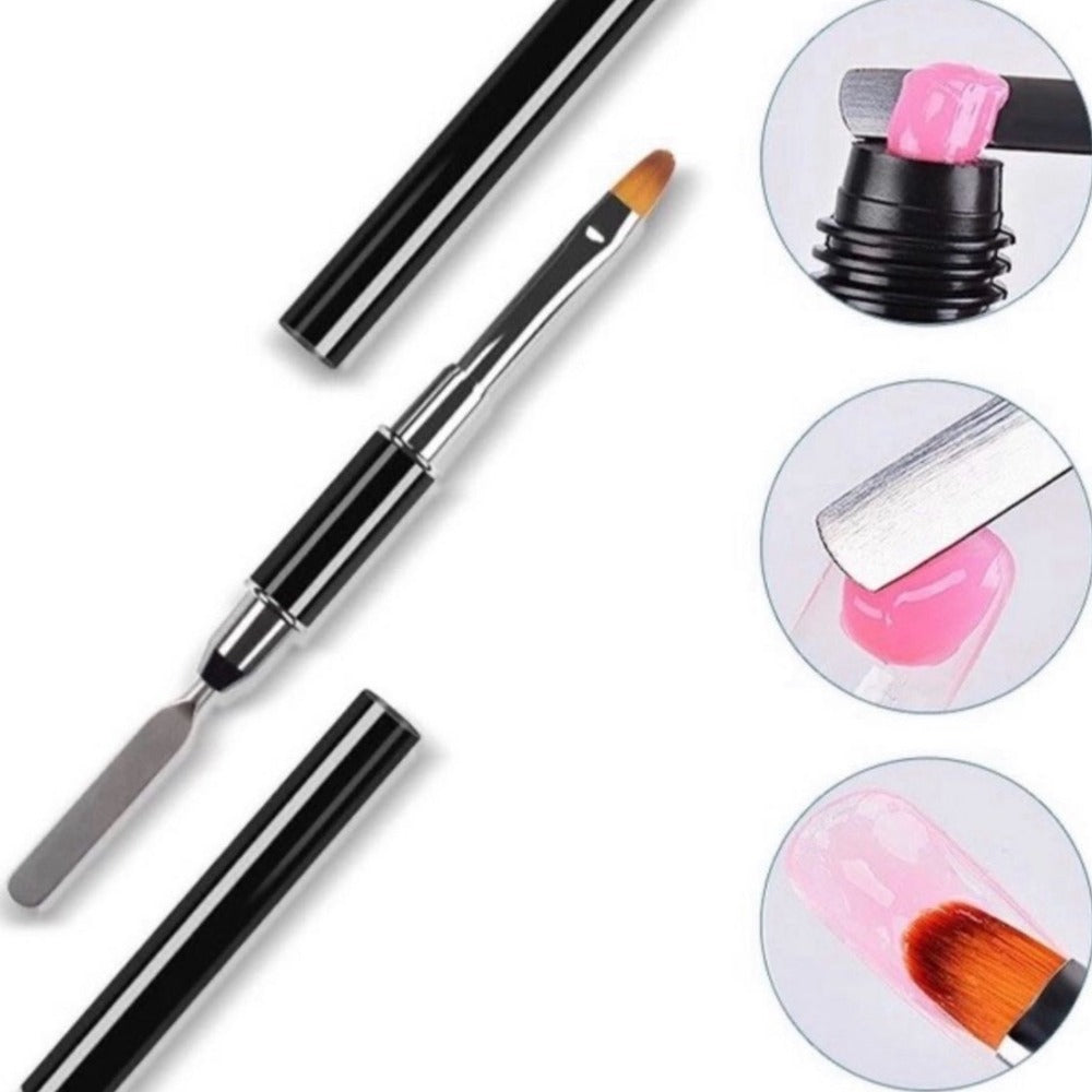 Štětec RichColor dvojitý s kovovou špachtlí