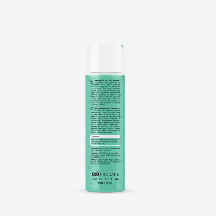 SHELLY Peelingový gel na ruce a nohy, 200 ml