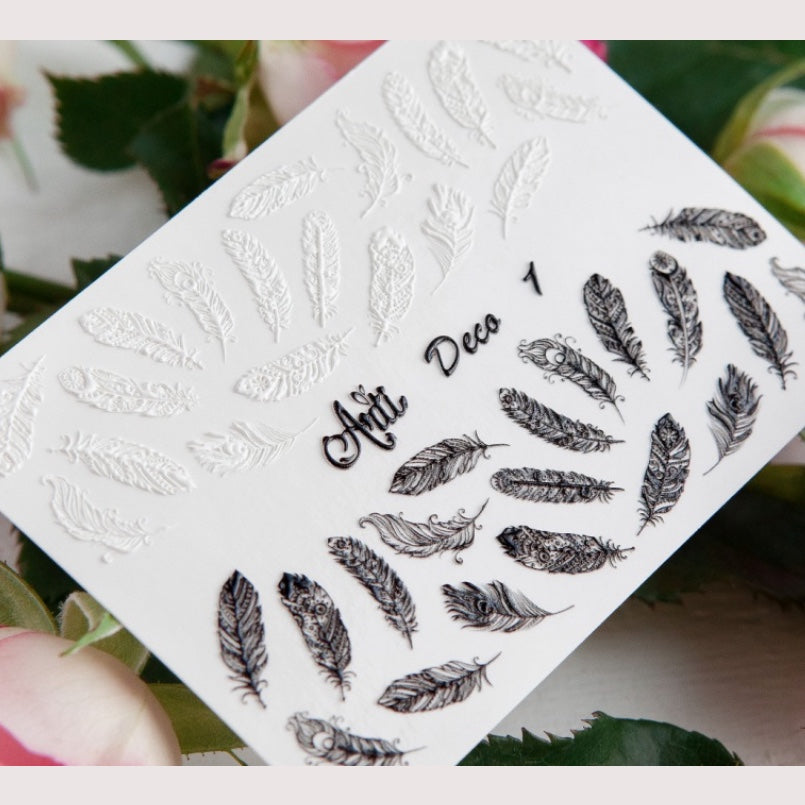 Samolepky na nehty – Arti For You Deco 3D - 1