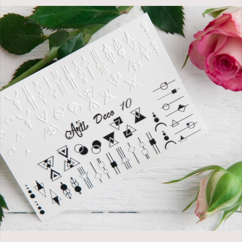 Samolepky na nehty – Arti For You Deco 3D - 10