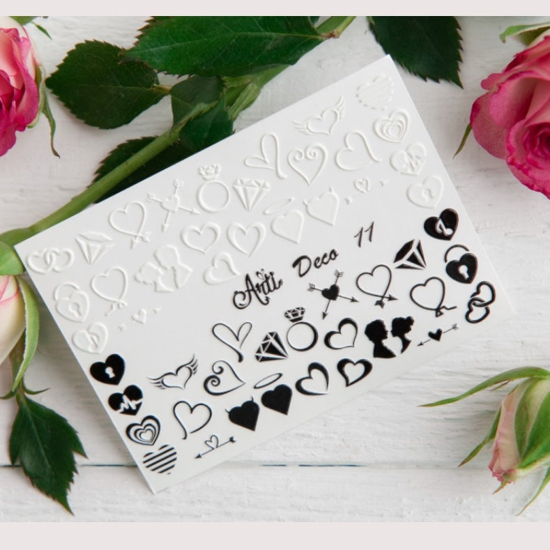 Samolepky na nehty – Arti For You Deco 3D - 11