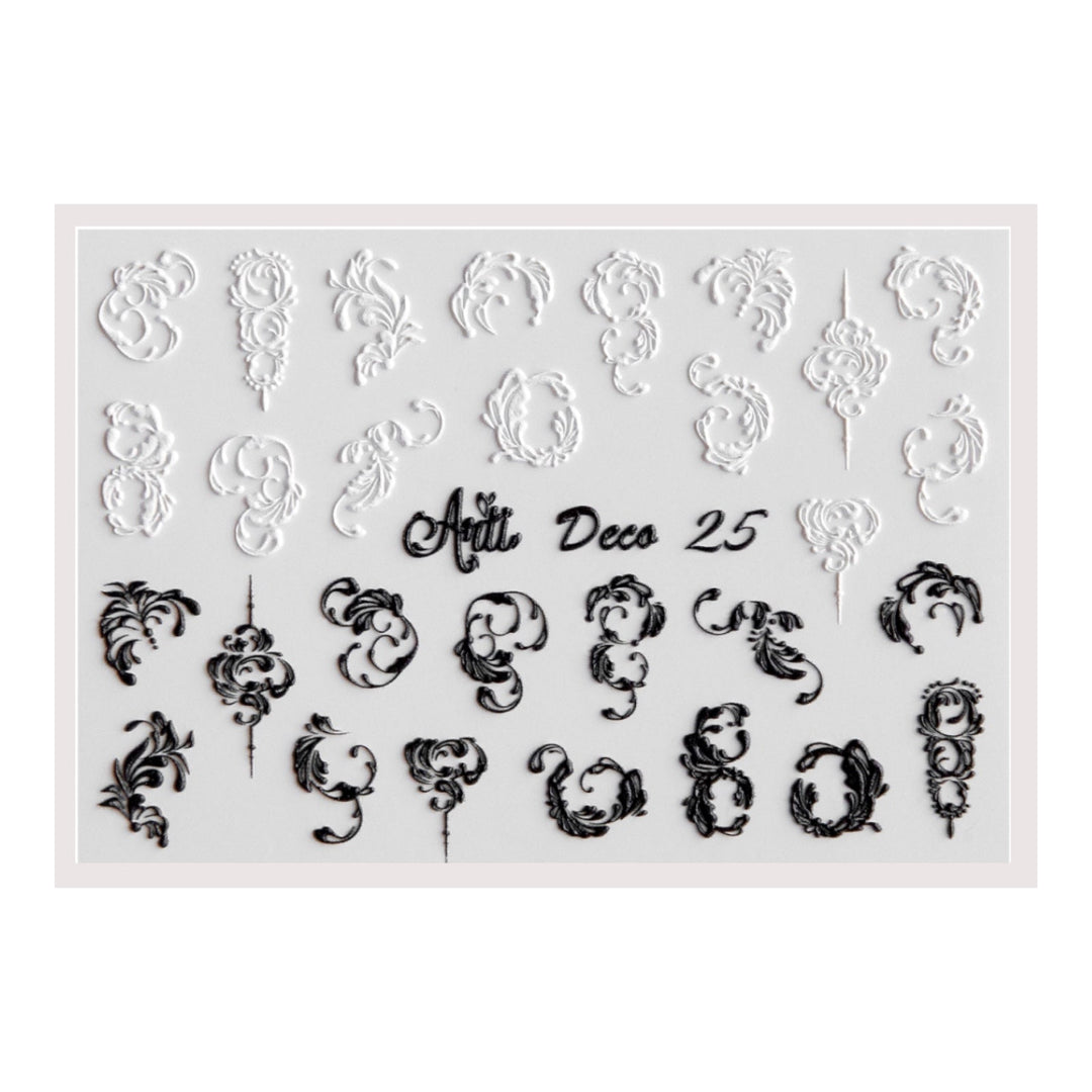 Samolepky na nehty – Arti For You Deco 3D - 25