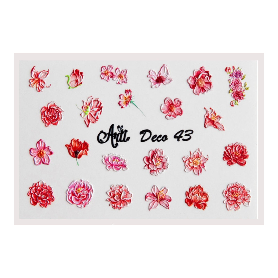 Samolepky na nehty – Arti For You Deco 3D - 43