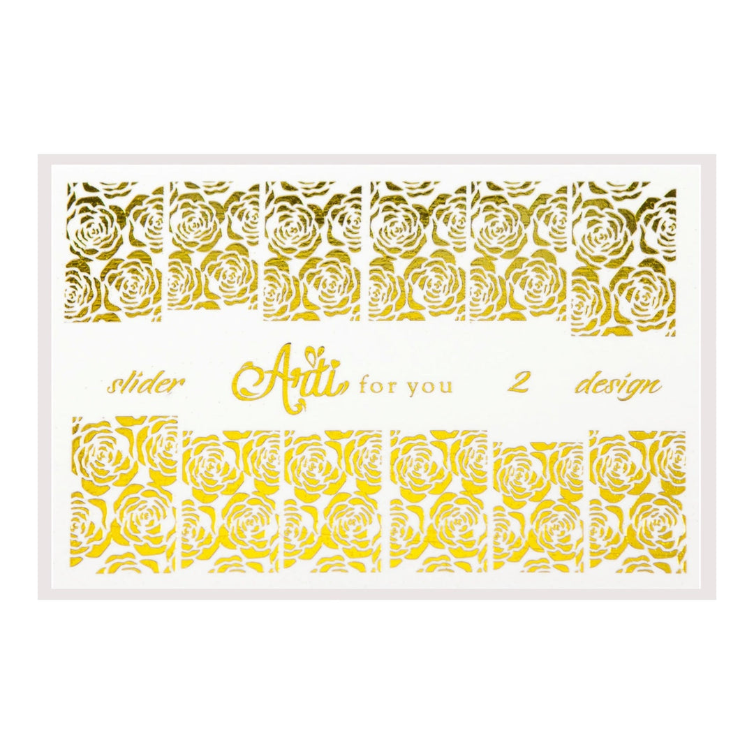 Samolepky na nehty – Arti For You Gold - 2