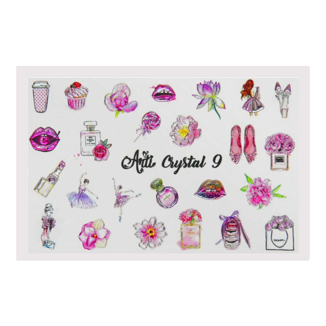 Samolepky na nehty – Arti For You Crystal - 9