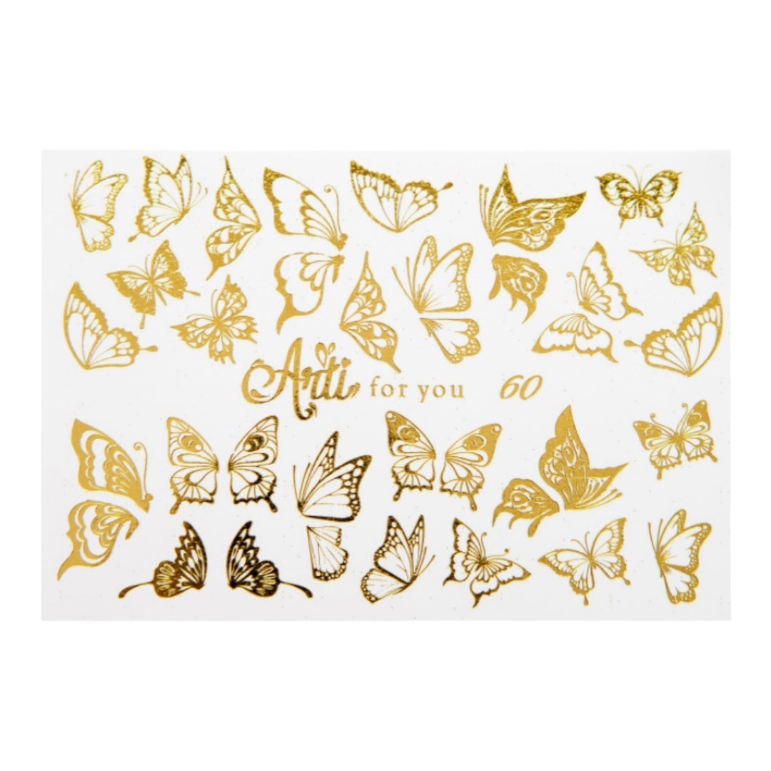 Samolepky na nehty – Arti For You Gold - 60