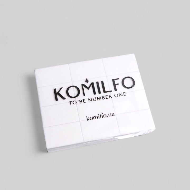 Sada brusných bloků 50 × 30 × 12 mm, bílá 120/120 pro Komilfo (24 ks v balení)