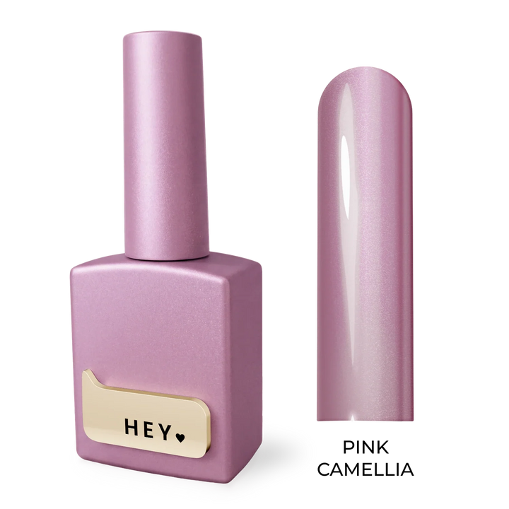 HEYLOVE Cat Eye gel lak PINK CAMELLIA 15 ml – lahvička