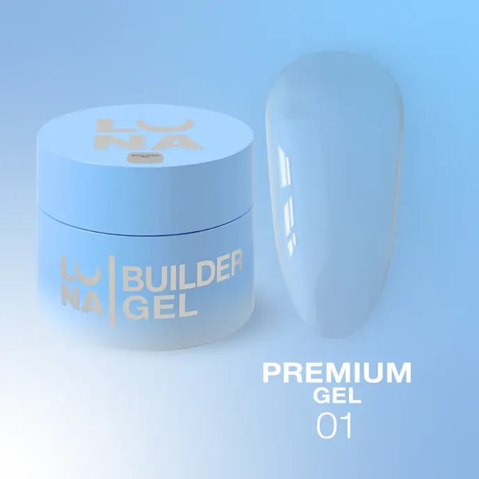 LUNA Premium Gel 1, 30 ml, průhledný