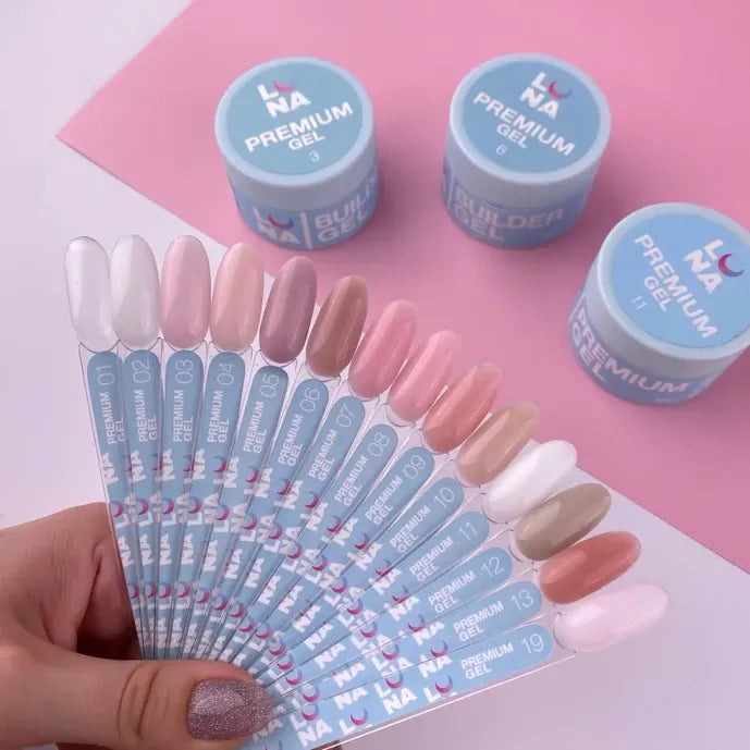 LUNA Premium Gel 1, 30 ml, průhledný