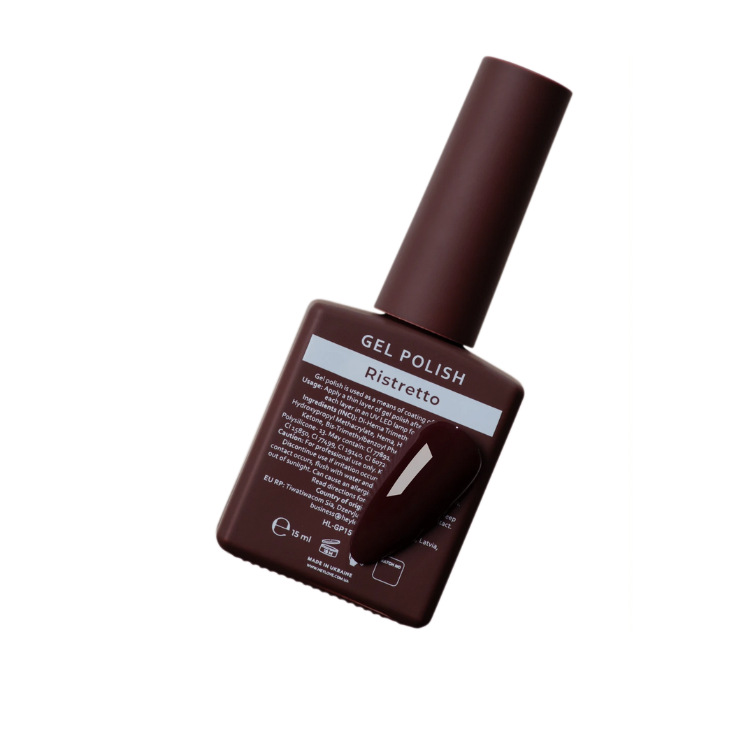 HEYLOVE Gel lak Ristretto, 15 ml