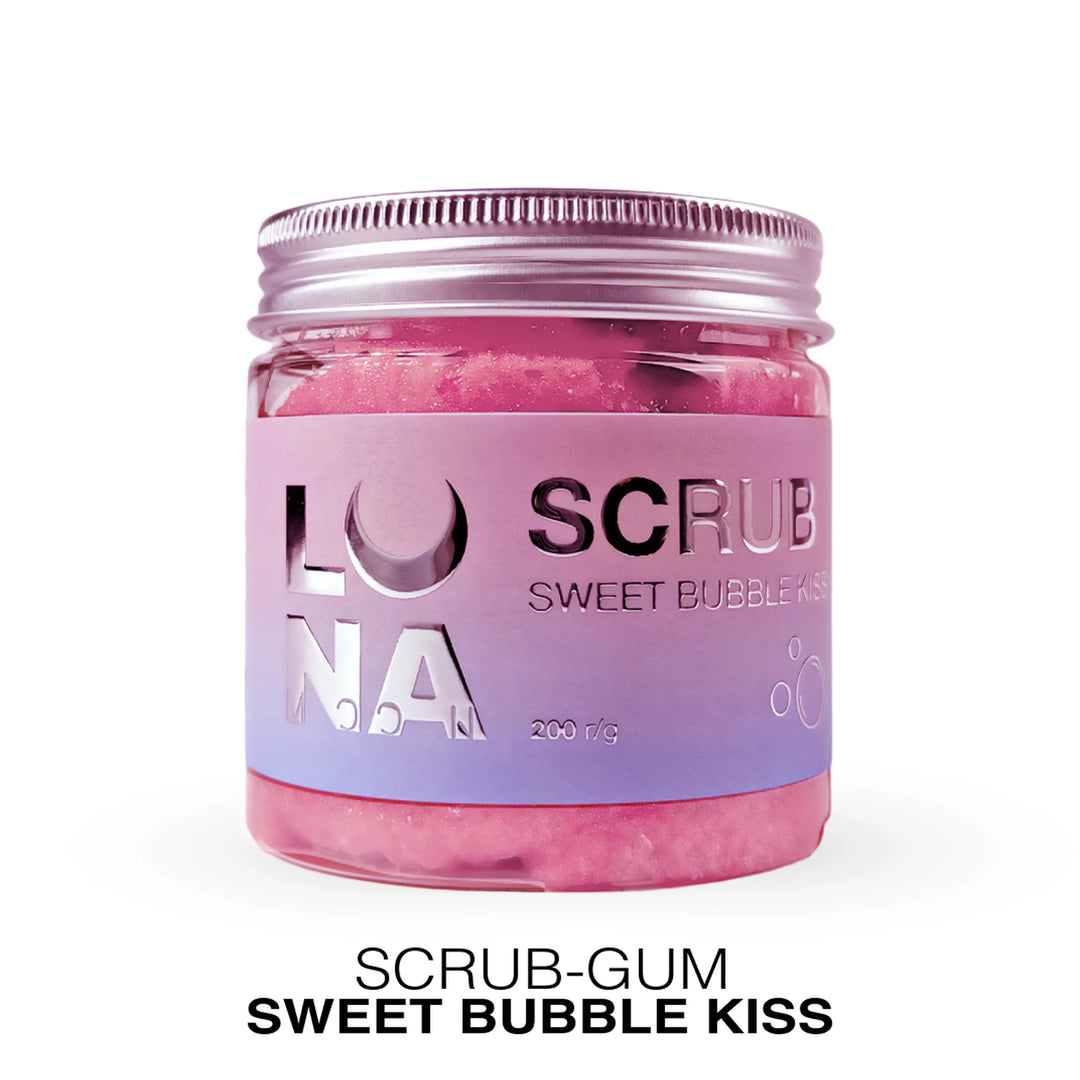 LUNA скраб Sweet Bubble Kiss, 200 мл