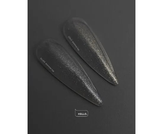 HEYLOVE Stříbrný třpytivý top, 15 ml