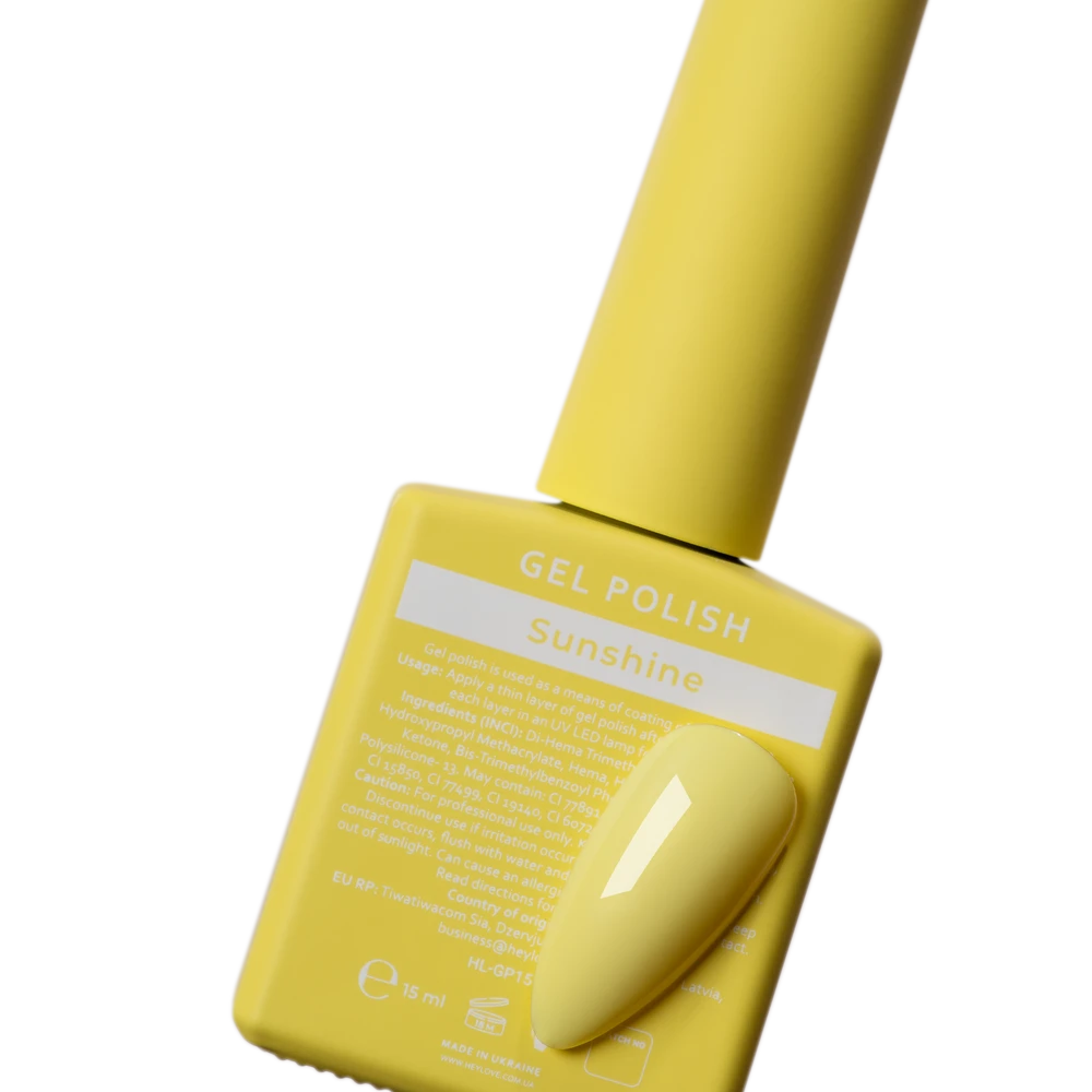 HEYLOVE Gel lak Sunshine, 15 ml